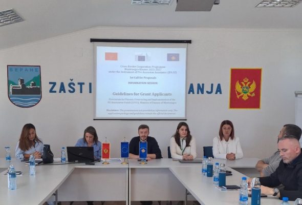 Informativna sesija u Beranama – IPA Cross-border Cooperation Programme Montenegro – Kosovo